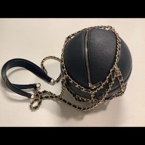 Basketball purse Black